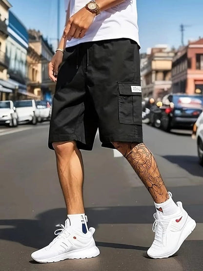 Men's Cotton Casual Cargo Shorts Pack of 1