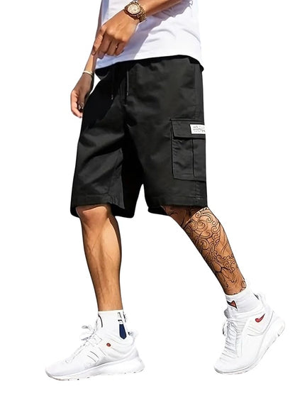 Men's Cotton Casual Cargo Shorts Pack of 1